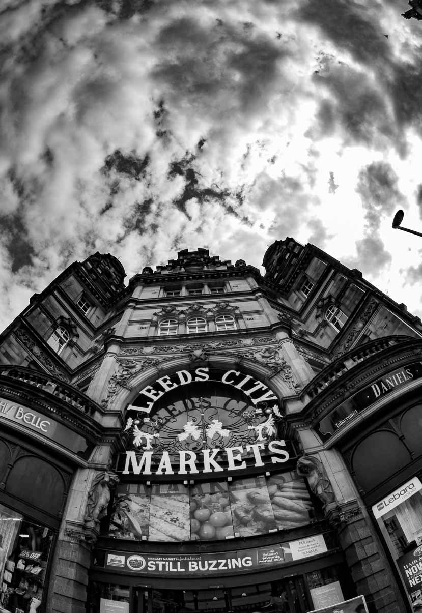 Leeds City Markets Skyline