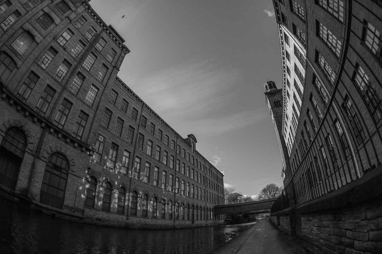 Salts Curve, New Mill Saltaire print